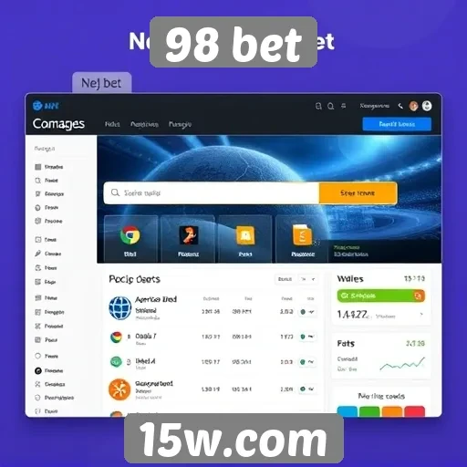 Novidades na interface do 98 bet